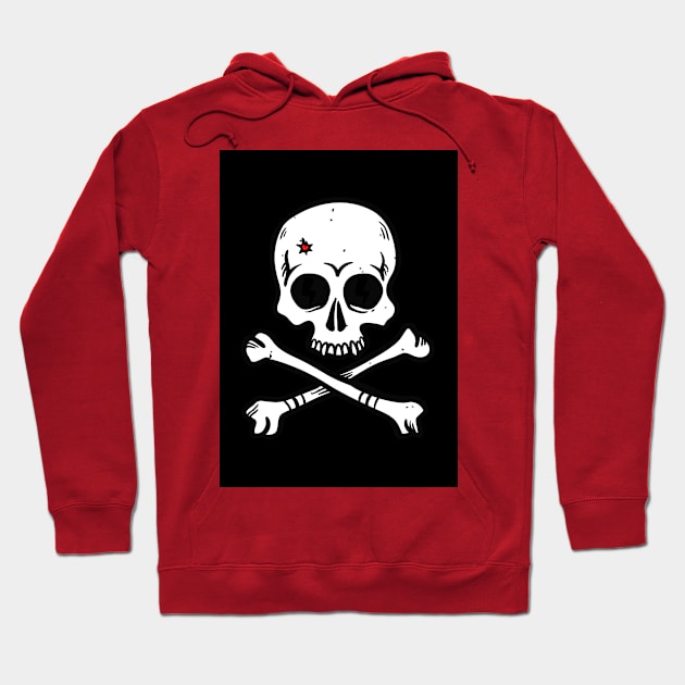 skull Hoodie by Leonzio Art 